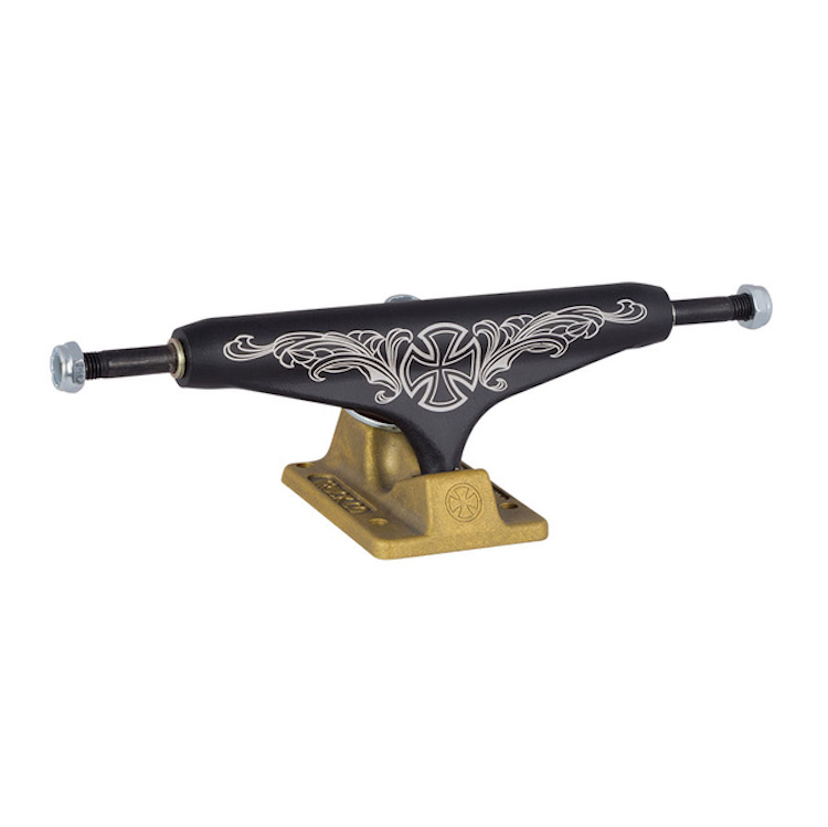 Independent Truck Co Stage 11 Pro Steve Caballero Flourish Black Ano Skateboard Trucks 159