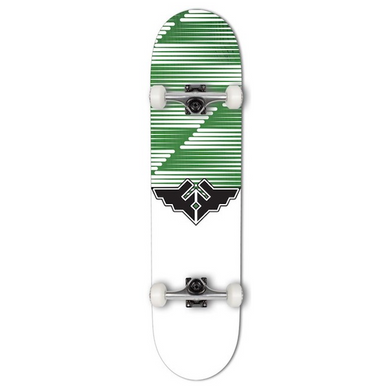 Fracture Skateboards Wings V2 Green Complete Skateboard 7.75