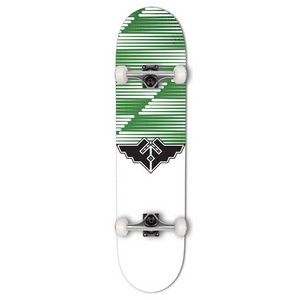 Fracture Skateboards Wings V2 Green Complete Skateboard 7.75"