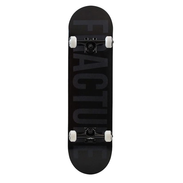 Fracture Skateboards Fade Black Complete Skateboard 8.25