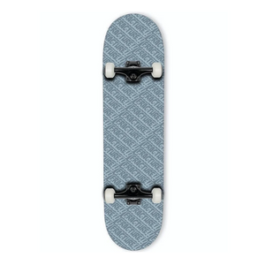 Fracture Skateboards All Over Comic Grey Complete Skateboard 8.25"