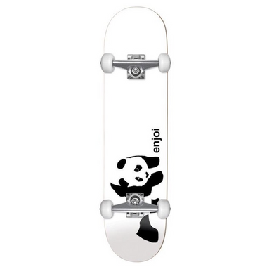 Enjoi Skateboards Whitey Panda Complete Skateboard 7.75