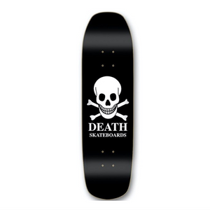 Death Skateboards OG Skull Pool Shape Skateboard Deck 9"