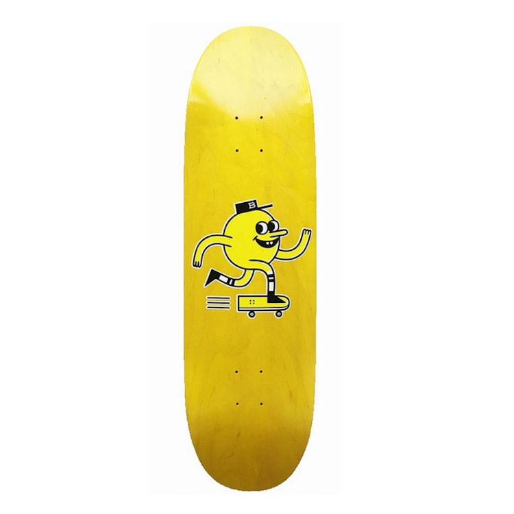 Blast Skates Banana Scented Skateboard Deck 9.25