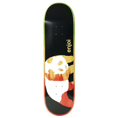 Enjoi Skateboards Rasta Veneer R7 Skateboard Deck 8.375