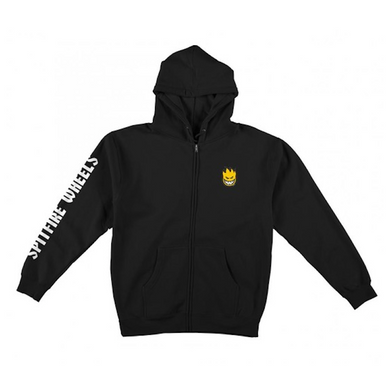 Spitfire Wheels Lil Bighead Hombre Zip Hoody Black