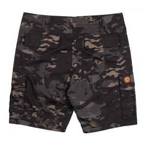 Santa Cruz Short Defeat Walkshort Black Camo