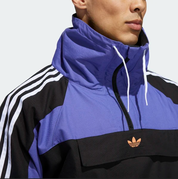 Purple and 2024 black adidas jacket