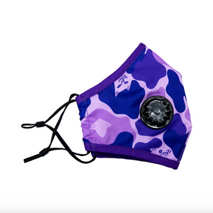 RIPNDIP Purple Camo Ventilated Face Mask