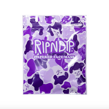 RIPNDIP Purple Camo Ventilated Face Mask