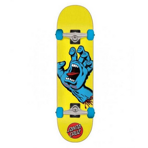 Santa Cruz Skateboards Screaming Hand Yellow Complete Skateboard 7.75"