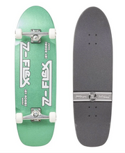 Z-Flex Jay Adams Green Metal Flake Complete Skateboard Cruiser 9.5"