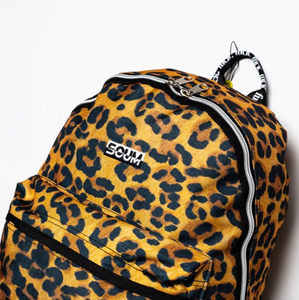 Fake Scum Leopard Print Backpack