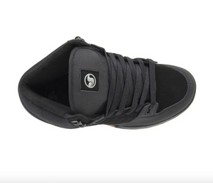 DVS Militia Boot Black/Black/Gum Nubuck Shoes