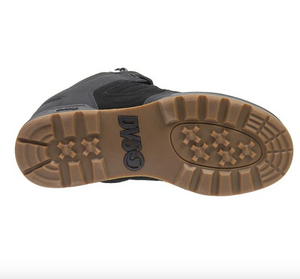 DVS Militia Boot Black/Black/Gum Nubuck Shoes