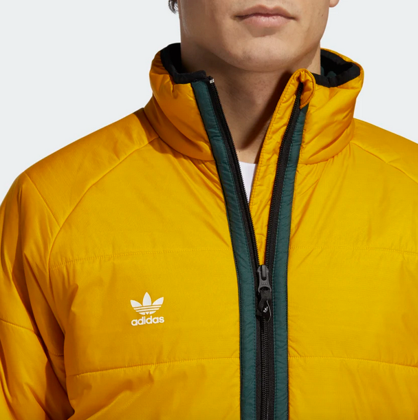Gold adidas windbreaker clearance