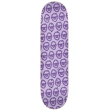 Krooked Skateboards Pewpils Purple Skateboard Deck 7.75