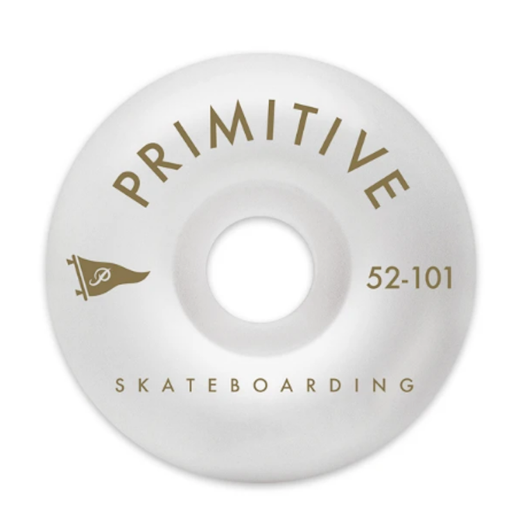 Primitive Skateboarding Pennant Arch Team Skateboard Wheels 101a 52mm