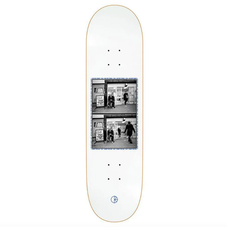 Polar Skate Co KLEZ Kidney For Sale 2.0 Skateboard Deck 8.125
