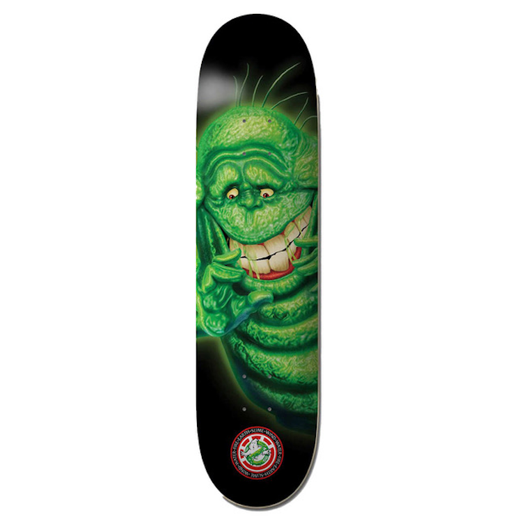 Element X Ghostbusters Slimer Skateboard Deck 8.5