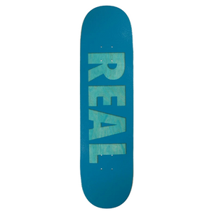 Real Skateboards Bold Team Series Navy Skateboard Deck 8.25"