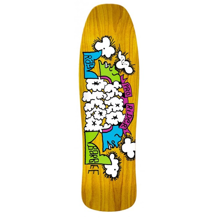 Krooked Skateboards Ray Barbee Clouds Skateboard Deck 9.5