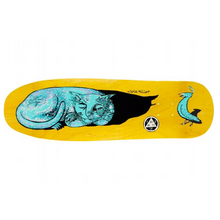 Welcome Skateboards Miller Sleeping Cat on Gaia Skateboard Deck 9.6"