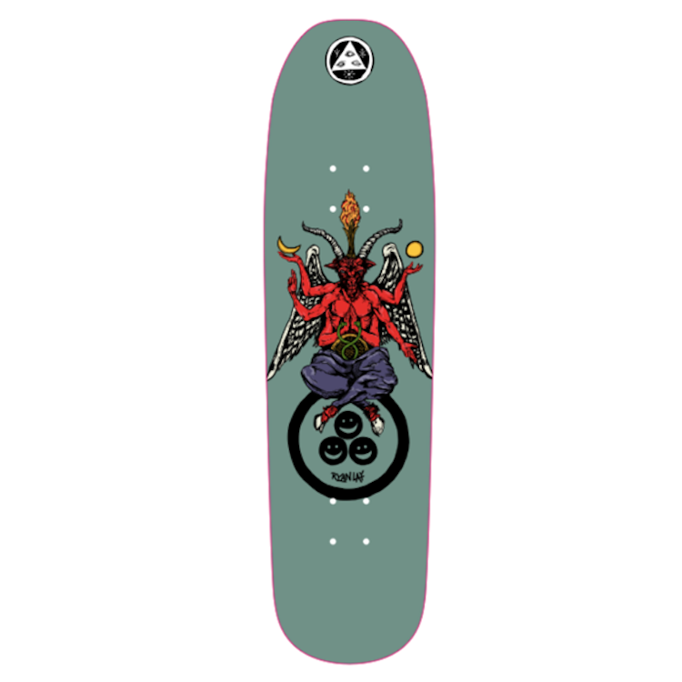 Welcome Skateboards Bapholit Ryan Lay Pro Model On Stonecipher Skateboard Deck 8.6