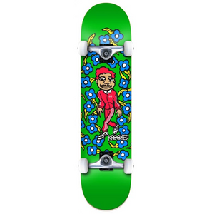 Krooked Skateboards Team Sweatpants Green Complete Skateboard 8.25"