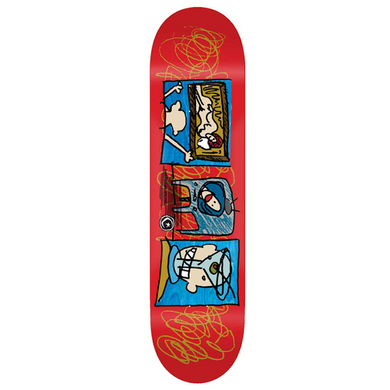 Foundation Skateboards Television Skateboard Deck 8.5