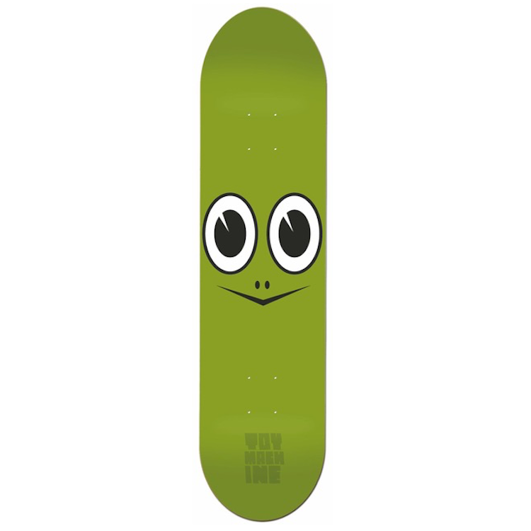 Toy Machine Turtle Face Skateboard Deck 7.75