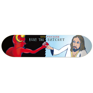 Toy Machine Bury The Hatchet Skateboard Deck 8"