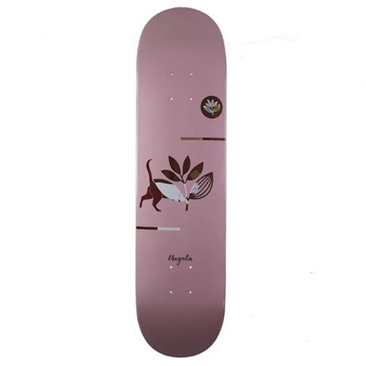 Magenta Skateboards Cat Skateboard Deck 7.625