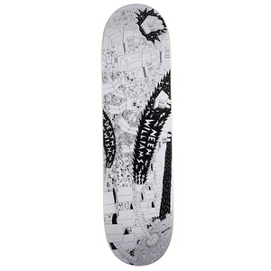 Deathwish Skateboards Neen Williams Death War 3000 Skateboard Deck 8.3875"