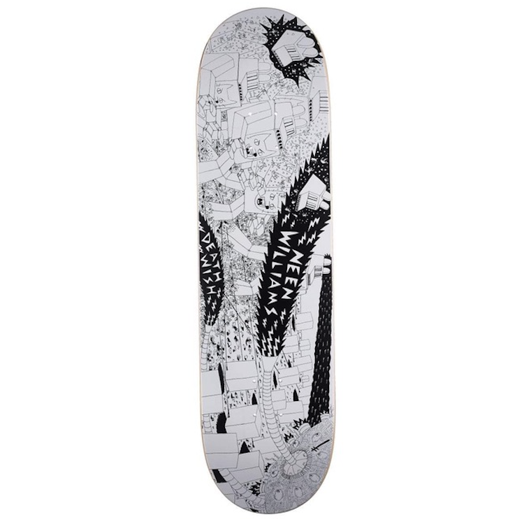 Deathwish Skateboards Neen Williams Death War 3000 Skateboard Deck