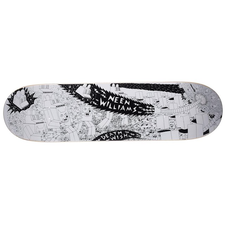 Skateboard Deathwish Pro Series - Modèle Neen Williams Death Wichz - Occasion