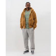 Stussy Sherpa Zip Hoody Brown