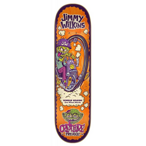 Creature Skateboards Wilks Freaks Orange Skateboard Deck 8.375"