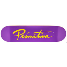 Primitive Skateboarding Nuevo Script Team Skateboard Deck 8.25''