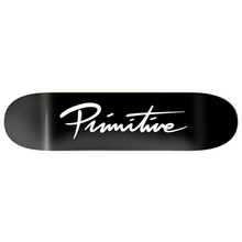 Primitive Skateboarding Nuevo Script Team Skateboard Deck 8''