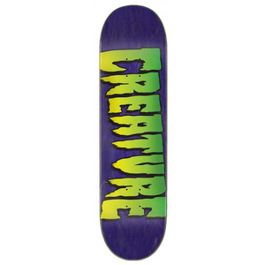 Creature Skateboards Logo Stump Skateboard Deck 8.25"