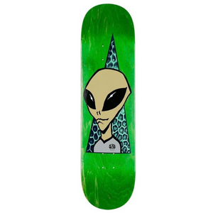 Alien Workshop Visitor Green Skateboard Deck 8.25"