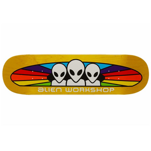 Alien Workshop Spectrum Yellow Skateboard Deck 7.875"