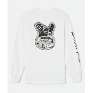 Brixton X Fender Highway L/S T-Shirt White