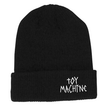 Toy Machine Tape Logo Beanie Black