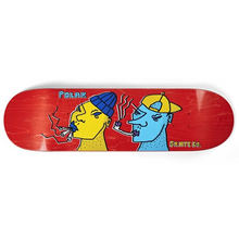 Polar Skate Co Team Smoking Heads Skateboard Deck 8.125"