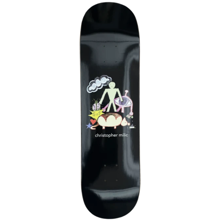Frog Skateboards Chris Milic Skateboard Deck 8.5