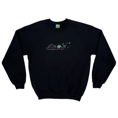 Frog Skateboards Happy Frog Sweatshirt Black