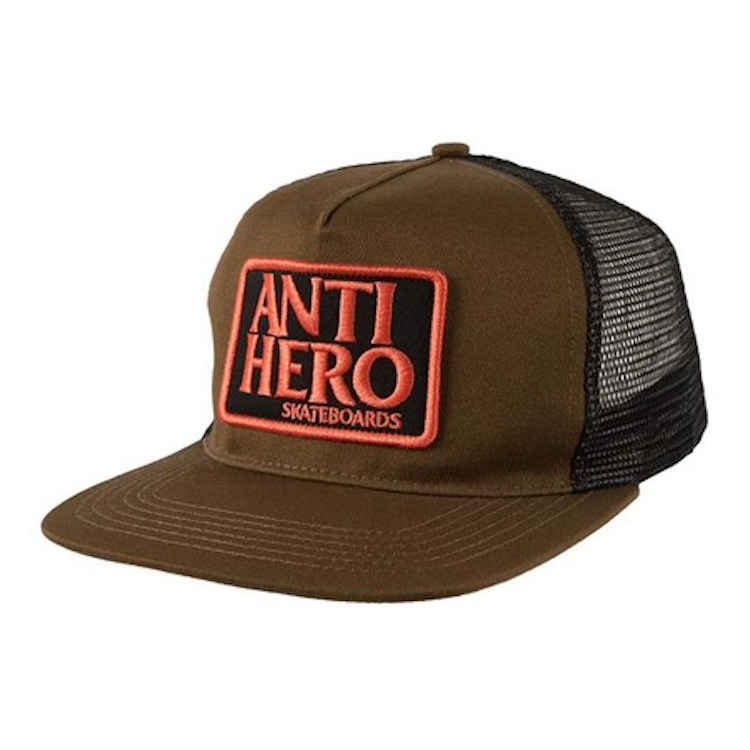 Anti Hero Reserve Patch Olive/Black Snapback Cap