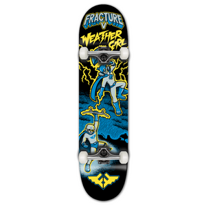 Fracture Skateboards X Jon Horner Weather Girl Mini Complete Skateboard 7.25"